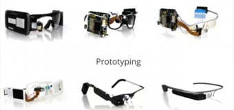 Los primeros diseños de las gafas Google Glass
